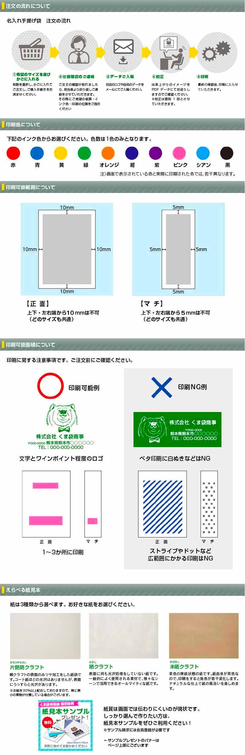 ワンポイント印刷の商品説明